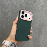 Contrast Double Color Soft Silicon Slim Matte Case for iPhone
