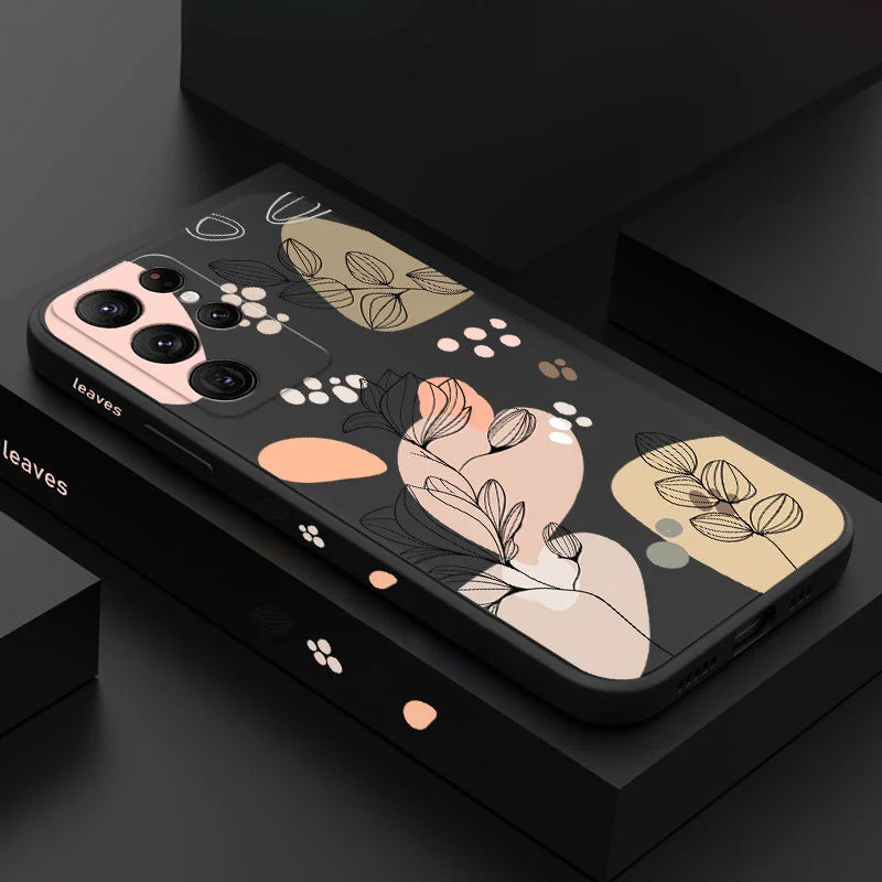 Abstract Plants Phone Case For Samsung