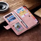 Luxury Wallet Flip Leather Case for iPhone