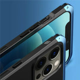 Aluminum + PC Shockproof Metal Case For iPhone