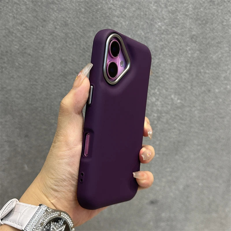 Frosted Thickened Non-slip Skin Feel Phone Case for iPhone