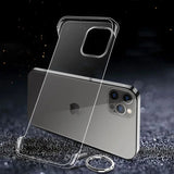 Slim Frameless Clear Phone Case For iPhone