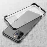 Slim Matte Frameless Phone Case For iPhone