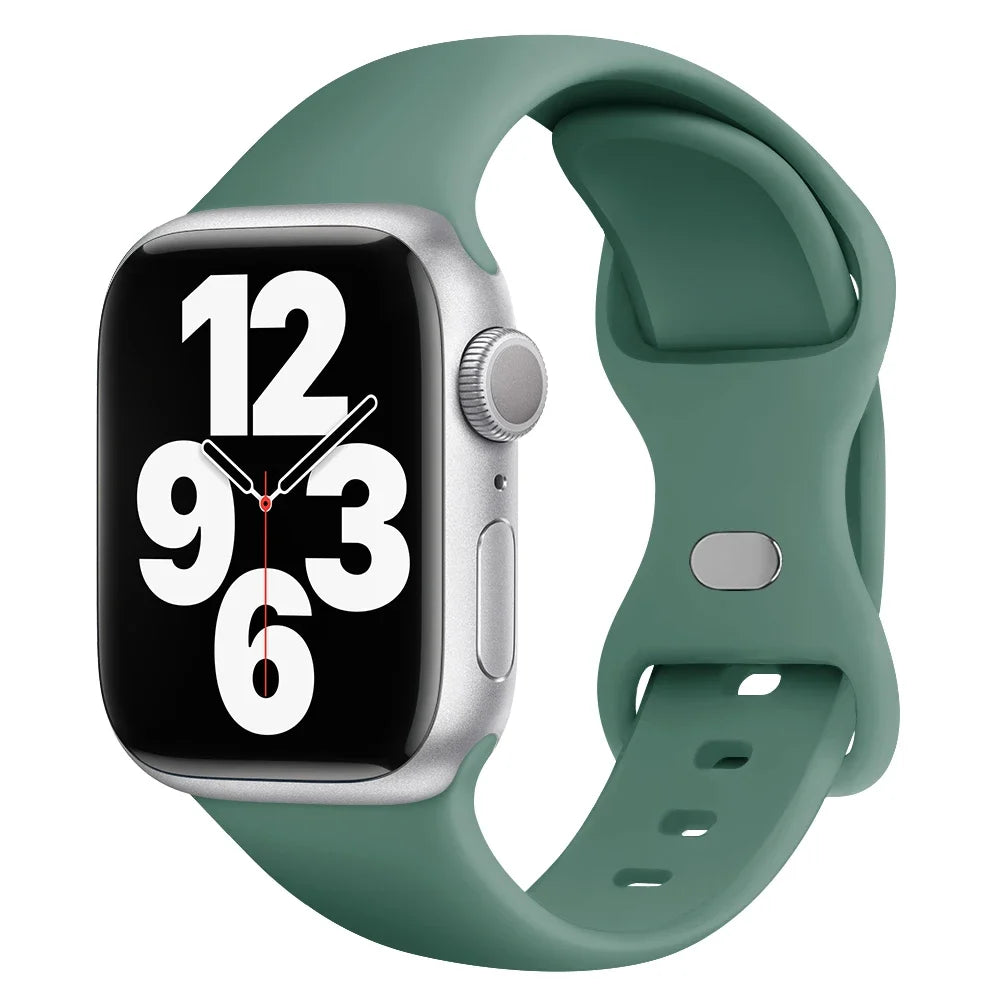 Soft Silicone Band for Apple Watch