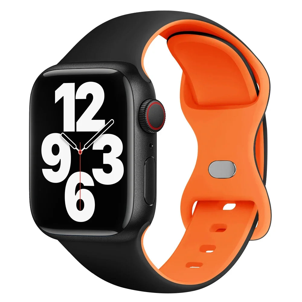 Soft Silicone Band for Apple Watch