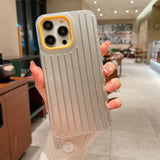 Hard 3D Stripe Phone Case For iPhone