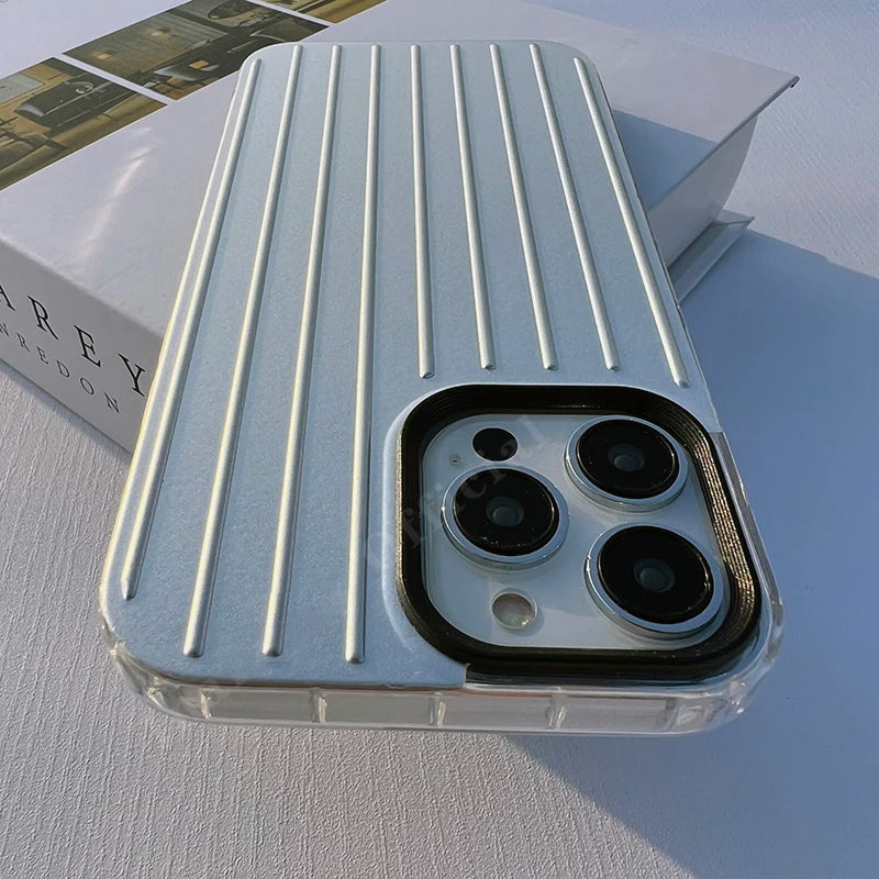 Hard 3D Stripe Phone Case For iPhone