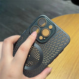 Summer Cool Breathable Magnetic Case for iPhone