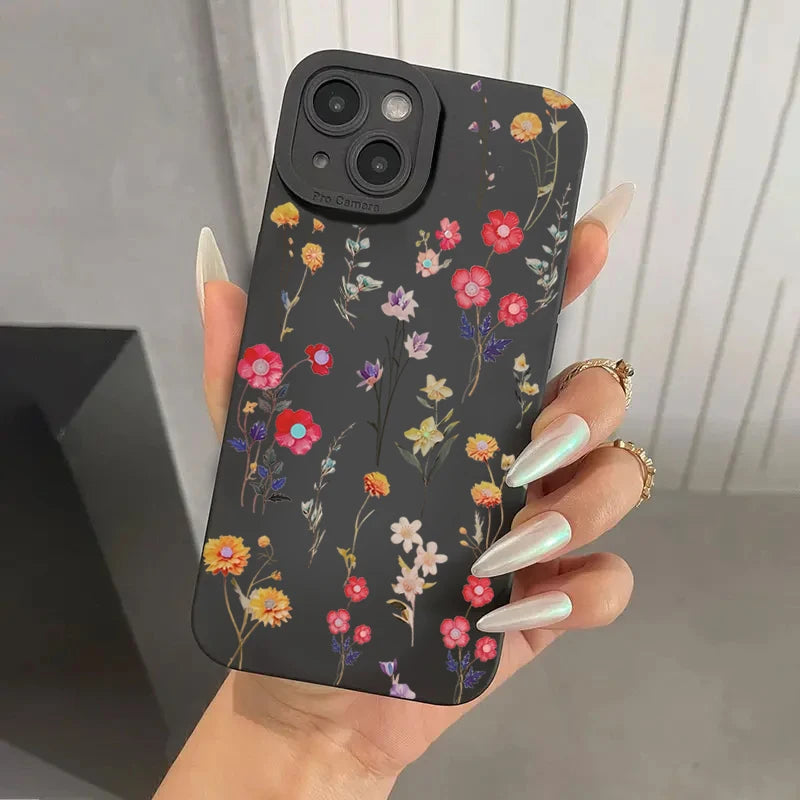 Summer Minimalist Fresh Style Phone Case For iPhone