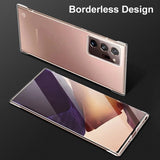 Transparent PC Hard Borderless Phone Case For Samsung