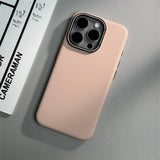 Luxury Solid Color Matte Case For iPhone