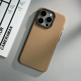 Luxury Solid Color Matte Case For iPhone