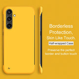 Ultra Thin Matte Borderless Case For Samsung