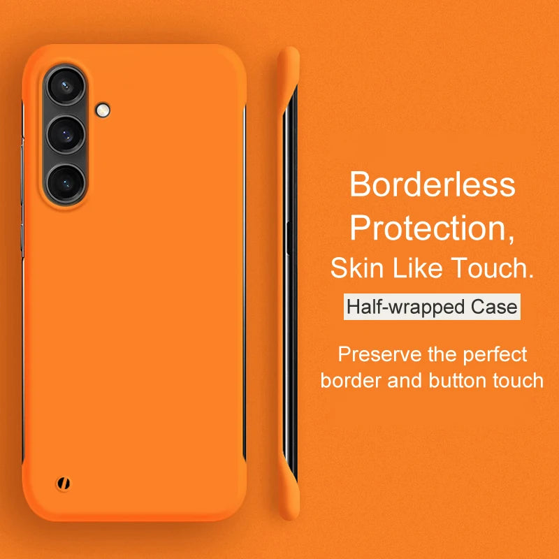 Ultra Thin Matte Borderless Case For Samsung