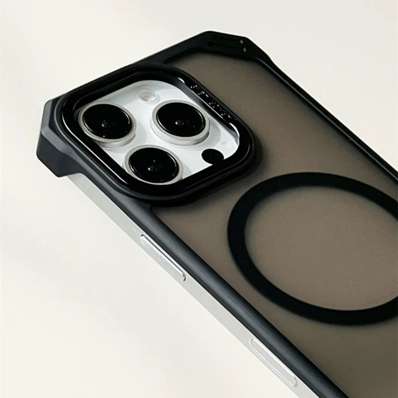 Ultrathin Borderless Magnetic Phone Case for iPhone