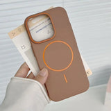 Ultrathin Simple Magnetic Phone Case for iPhone