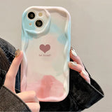 Watercolor Painting Love Case For iPhone