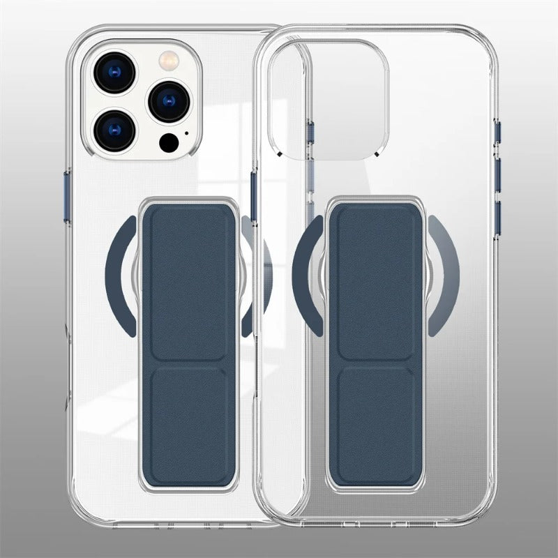 Luxury Folding Wristband Stand Magnetic Phone Case For iPhone