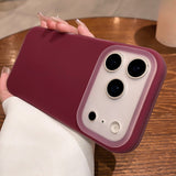 Jelly Liquid Silicone Anti-Fingerprint & Shockproof Phone Case for iPhone
