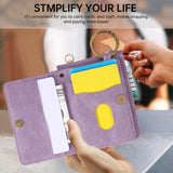 Leather Magnetic Crossbody Wallet Case for Samsung Z Flip