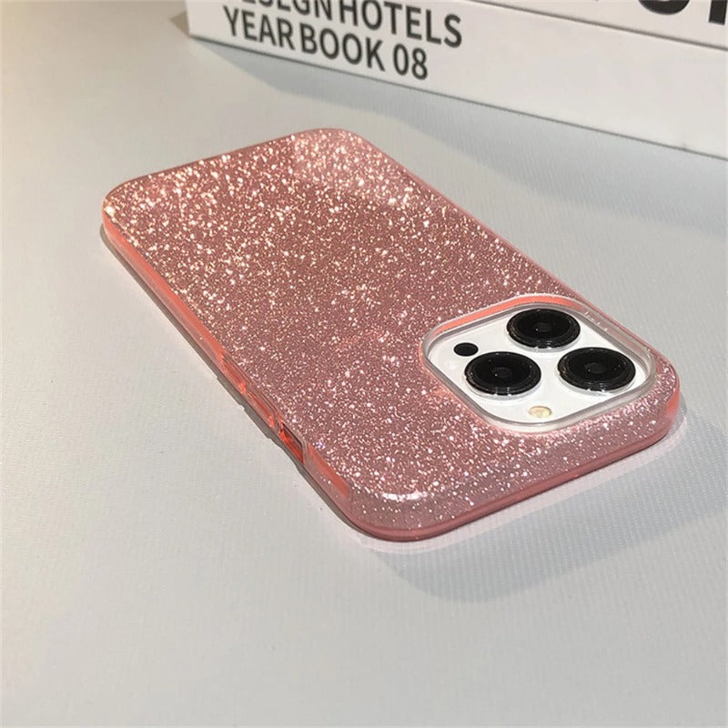 Glitter Bling Gradient Hard PC Thicken Case For iPhone