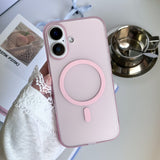 Matte Magnetic Hard PC Case for iPhone