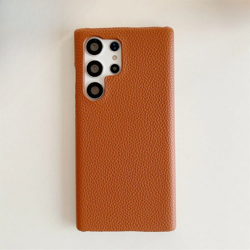 Luxury Leather Grain Case for Samsung
