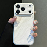 Water Ripple Texture Shockproof Case for iPhone