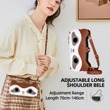 Cute Raccoon Leather with lanyard Wallet Case for Samsung