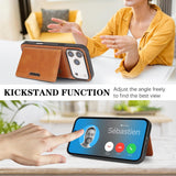 2-in-1 Magnetic Charging Wallet Case for iPhone