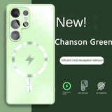 Ultra-thin Matte Magnetic Shockproof Phone Case for Samsung