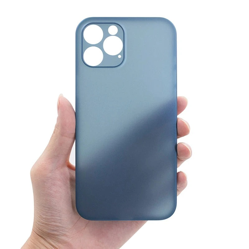 Ultra Thin Clear Shockproof Matte Case For iPhone