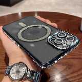New Glitter Diamond Magnetic Case For iPhone
