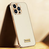 Premium Genuine Leather Shockproof Case for iPhone