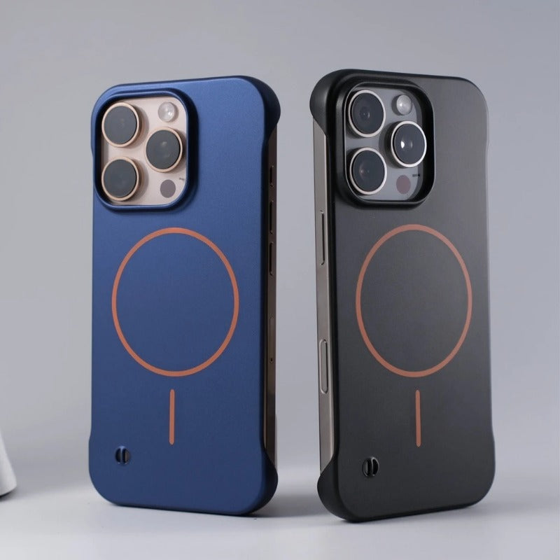 Ultrathin Frameless Magnetic Phone Case for iPhone