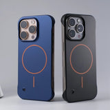 Ultrathin Frameless Magnetic Phone Case for iPhone