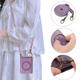 Leather Magnetic Crossbody Wallet Case for Samsung Z Flip