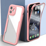 360 Full Body Protection Transparent Case for iPhone