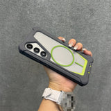 New Magnetic Clear Anti Scratch Shockproof Case for Samsung