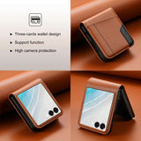 Leather Wallet Phone Case for Samsung Z Flip