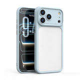Removable Lens Matte Anti-Fingerprint Case for iPhone