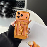 Roman Column Angel Design Hollowed-Out Shockproof Case For IPhone
