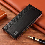 Business Genuine Leather Flip Card Slot Case for iPhone