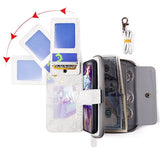 Card Holder Wallet Anti-Fingerprint Leather Case for iPhone
