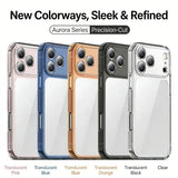 Transparent Shockproof Hard Phone Case for iPhone