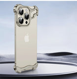 Luxury Shockproof Aluminum Alloy Borderless Phone Case For iPhone