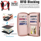 Fashion Rhombus Leather Multi-Function Wallet Case for iPhone