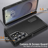 3 in 1 Shockproof Heavy Duty Anti-Scratch Stand Phone Case for Samsung
