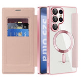 Card Slot Electroplated Ultra-Thin Phone Case for Samsung