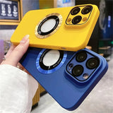 For Magesafe Lens Protection Magnetic Case For iPhone